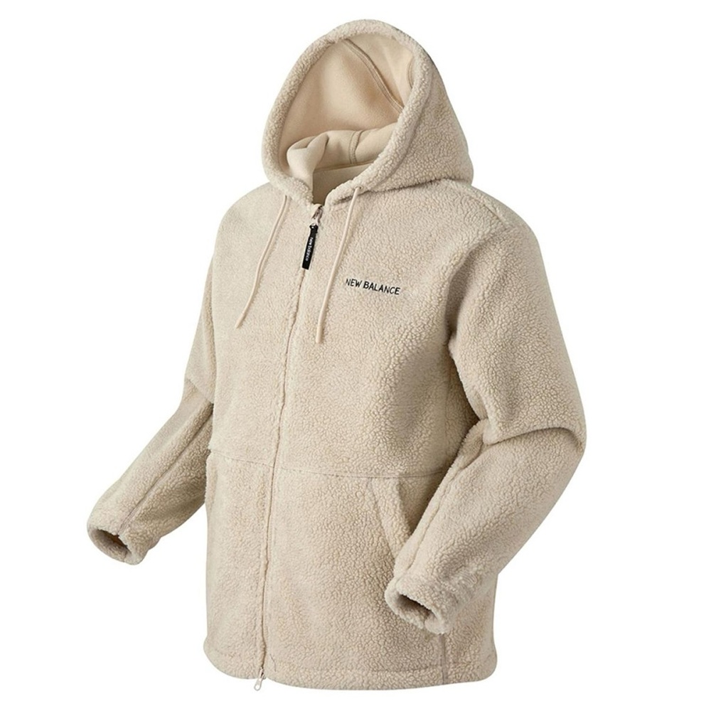 New balance unisex oversized fleece zip-up